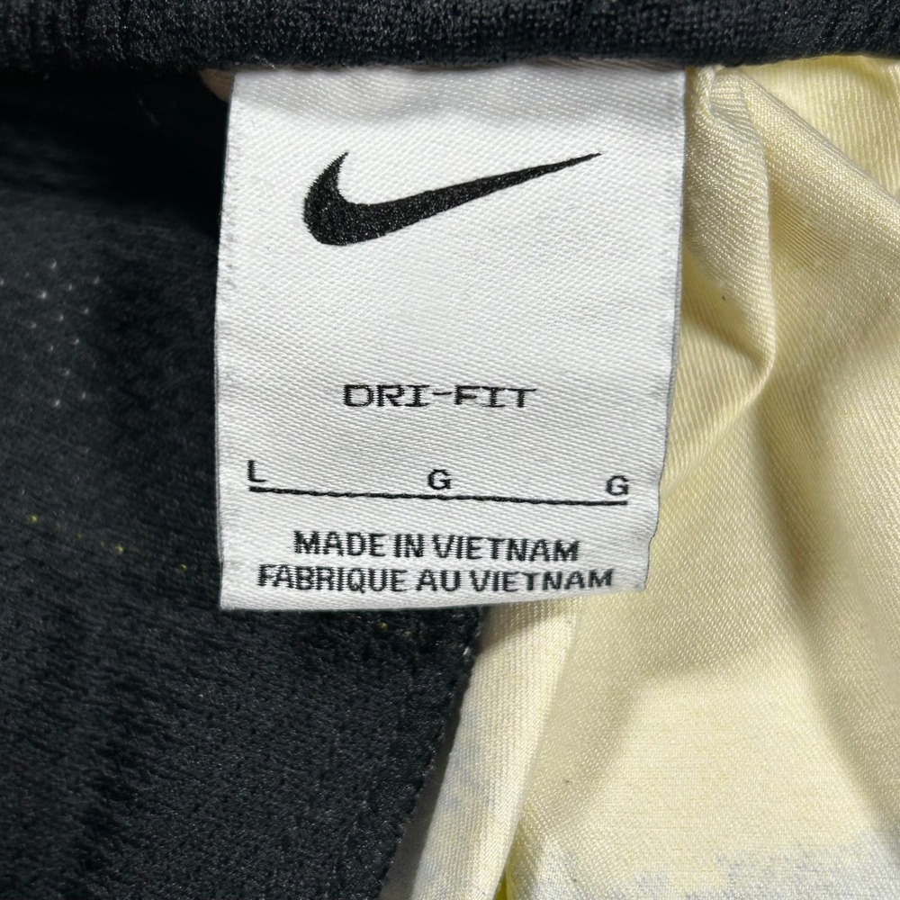 Nike Court Dri-FIT Shorts Mens Large Yellow Black Beach Graphic Print DV9111-731 - Picture 5 of 7
